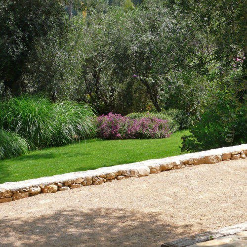 Jardin design Provence petanque Olivia Bochet