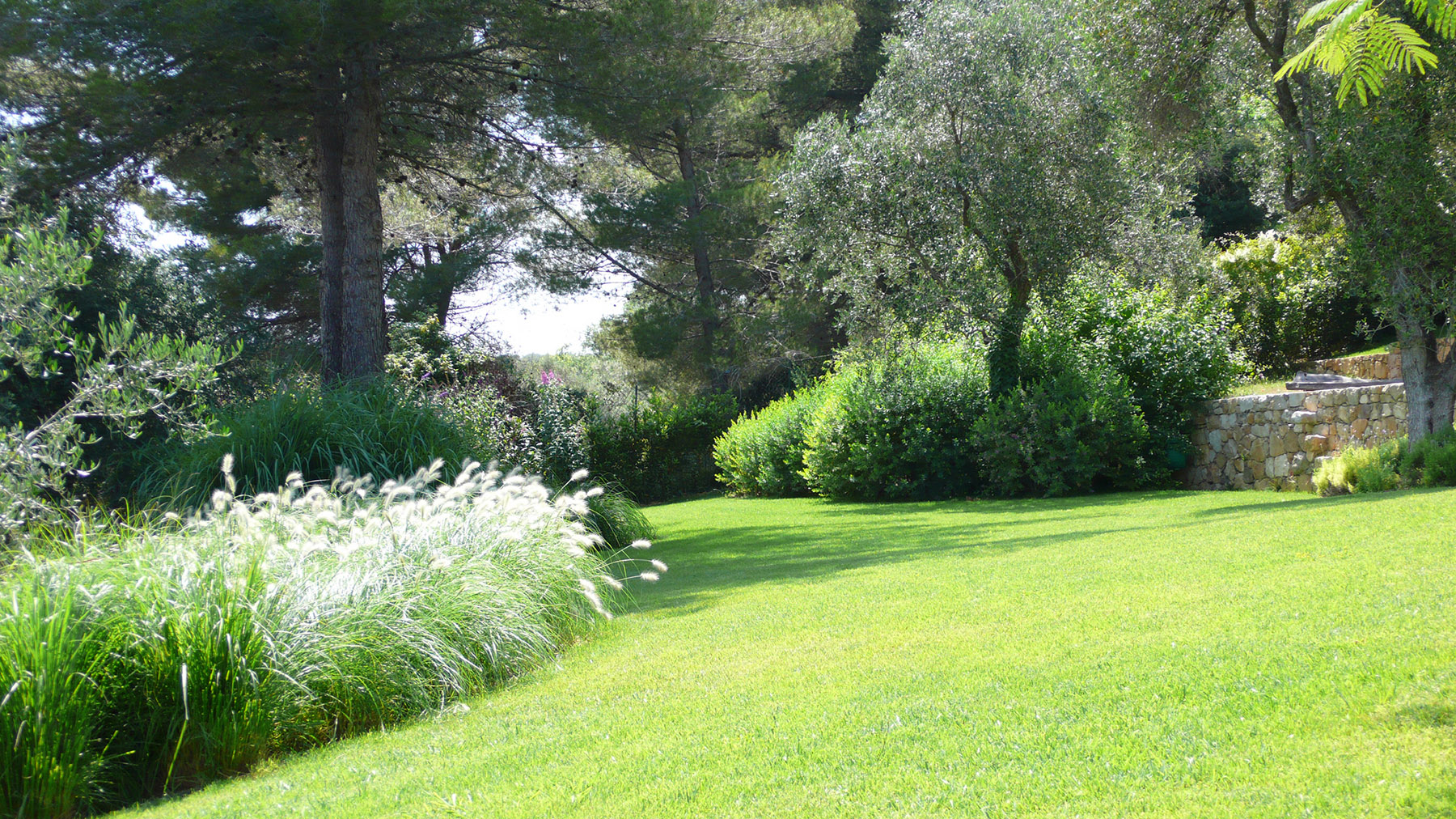 Jardin design luxe paysagiste Parc Saint-Tropez Olivia Bochet